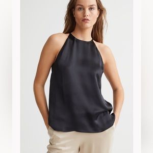 H&M Satin Top Size XS